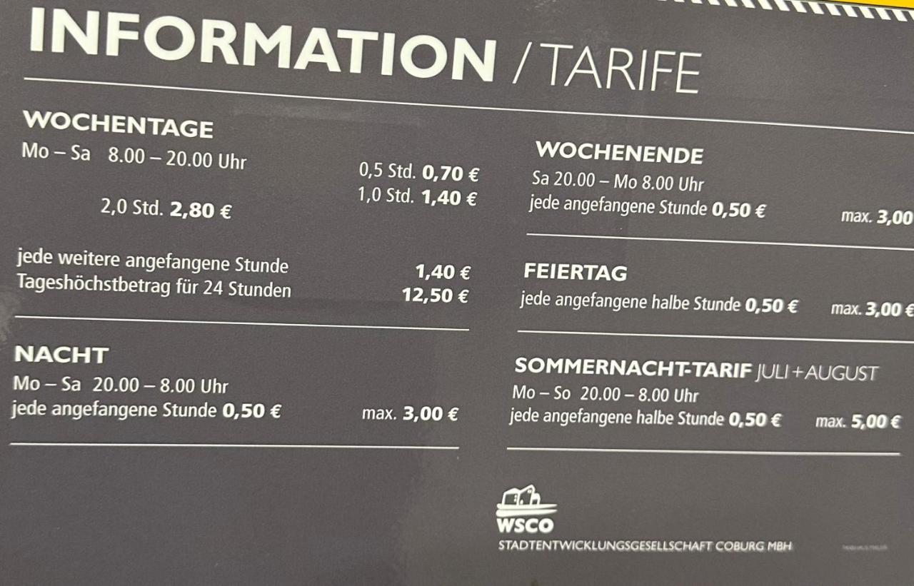Ein Gemuetliches Studio Mit Netflix Im Zentrum Bahnhofsnaehe โคบวร์ก ภายนอก รูปภาพ